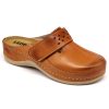 leon damen lederclogs-902-braun