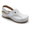 leon damen ledersandalen-913-weiss