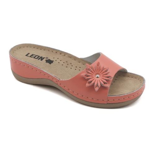 leon damen lederschuhe-915-rosa