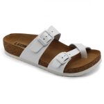 leon damen lederhausschuhe-4040-weiss