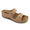 leon damen lederschuhe 908 beige
