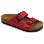 leon damen lederschuhe 4010e limitiert rot 1