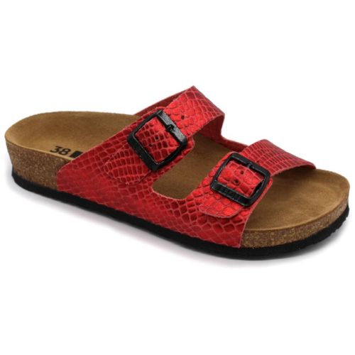 leon damen lederschuhe 4010e limitiert rot 1